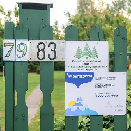 Ket Fenyofa Vendeghaz Vizparti Nyaralo Prázdninový dům Békésszentandrás